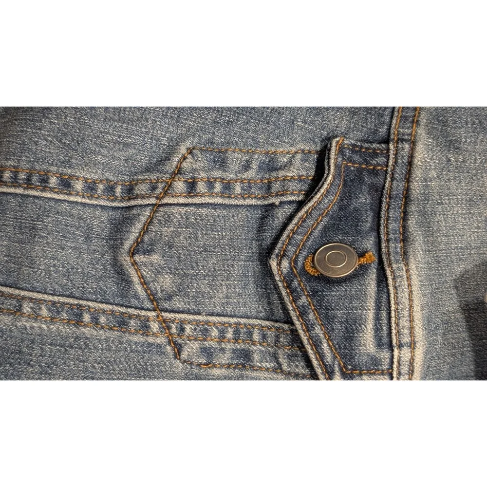Women's Time and Tru Blue Jean Jacket S - Picture 12 of 12
